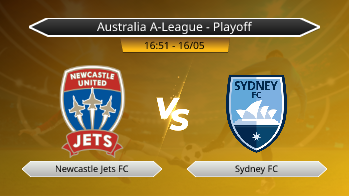 Australia A-League - Playoff Newcastle Jets FC VS Sydney FC