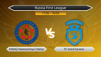 Russia First League KAMAZ Naberezhnye Chelny VS FC Sokol Saratov