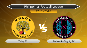 Philippines Football League Tuloy FC VS Maharlika Taguig FC