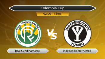 Colombia Cup Real Cundinamarca VS Independiente Yumbo