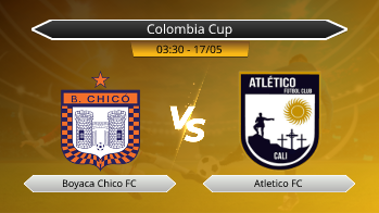 Colombia Cup Boyaca Chico FC VS Atletico FC